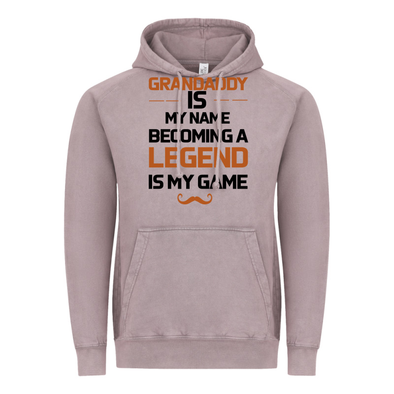 Grandaddy Is My Name Becoming A Legend Is My Game Vintage Hoodie by Bettercallsaul | Teevron