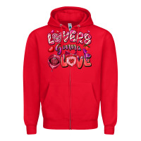 Red lovers gonna love Zipper Hoodie - FaDigitalArtStudio