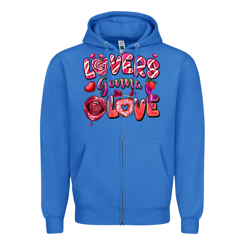 Lovers Gonna Love Zipper Hoodie by FaDigitalArtStudio | Teevron