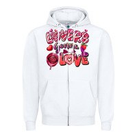 White lovers gonna love Zipper Hoodie - FaDigitalArtStudio
