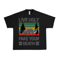 Black Lıve Ugly Fake Your Death Urban Heavy Tee - Bettercallsaul