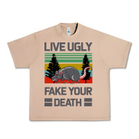 Burro Lıve Ugly Fake Your Death Urban Heavy Tee - Bettercallsaul