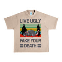 French Oak Lıve Ugly Fake Your Death Urban Heavy Tee - Bettercallsaul