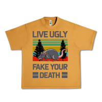 Peanut Butter Lıve Ugly Fake Your Death Urban Heavy Tee - Bettercallsaul