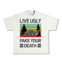 Pistachio Lıve Ugly Fake Your Death Urban Heavy Tee - Bettercallsaul