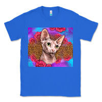 True Royal purple glitter roses sphynx cat Classic Tee - LillyAllenDesigns