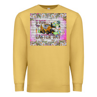 Antique Gold I Dig Easter Day Premium Sweatshirt - CowhideDigitalArt