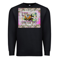Black I Dig Easter Day Premium Sweatshirt - CowhideDigitalArt