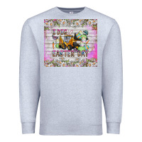 Heather Grey I Dig Easter Day Premium Sweatshirt - CowhideDigitalArt