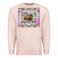 Pale Pink I Dig Easter Day Premium Sweatshirt - CowhideDigitalArt