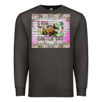 Smoke I Dig Easter Day Premium Sweatshirt - CowhideDigitalArt