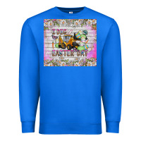 True Royal I Dig Easter Day Premium Sweatshirt - CowhideDigitalArt