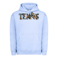 Pigment Grape Ice texas sunflower cowhide leopard texas map Urban Hoodie - Artiststas