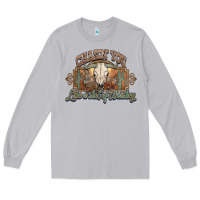 Moon Dust Chasin you like a shot of whiskey bull skull Long Sleeve Tee - HowdyJamesFarm
