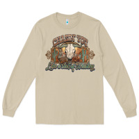 Mushroom Chasin you like a shot of whiskey bull skull Long Sleeve Tee - HowdyJamesFarm
