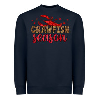 Navy crawfish season Heavyweight Sweatshirt - OliviaCreatesArt