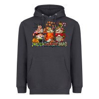 Smoke Hallothanksmas Gnome Coffee Cups Heavyweight Hoodie - CowhideDigitalArt