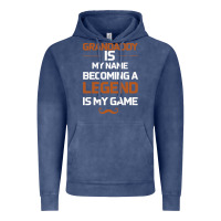 Vintage Denim Grandaddy Is My Name Becoming A Legend Is My Game Vintage Hoodie - Bettercallsaul