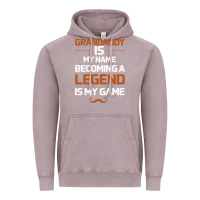 Grandaddy Is My Name Becoming A Legend Is My Game Vintage Hoodie | Teevron