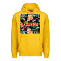 Lemon nail queen hand and polish with lights and leopard seamless pattern bb Premium Hoodie - BundleAndBundleShop
