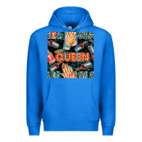 True Royal nail queen hand and polish with lights and leopard seamless pattern bb Premium Hoodie - BundleAndBundleShop