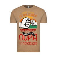 Vintage Coffee Being A Dad Is An Honor Being Papa Is Priceless Vintage Tee - Bettercallsaul
