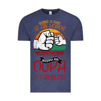 Vintage Denim Being A Dad Is An Honor Being Papa Is Priceless Vintage Tee - Bettercallsaul