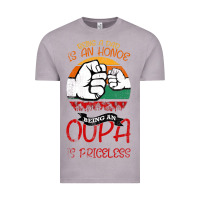 Vintage Zinc Being A Dad Is An Honor Being Papa Is Priceless Vintage Tee - Bettercallsaul