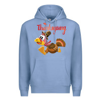 Colony Blue Thanksgiving family Premium Hoodie - tuanDangUi