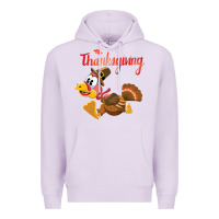 Lilac Thanksgiving family Premium Hoodie - tuanDangUi