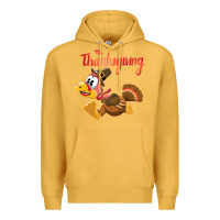Mustard Thanksgiving family Premium Hoodie - tuanDangUi