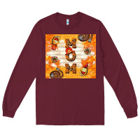 Burgundy fireman mom mother's day Long Sleeve Tee - TumblerDesignByShophia