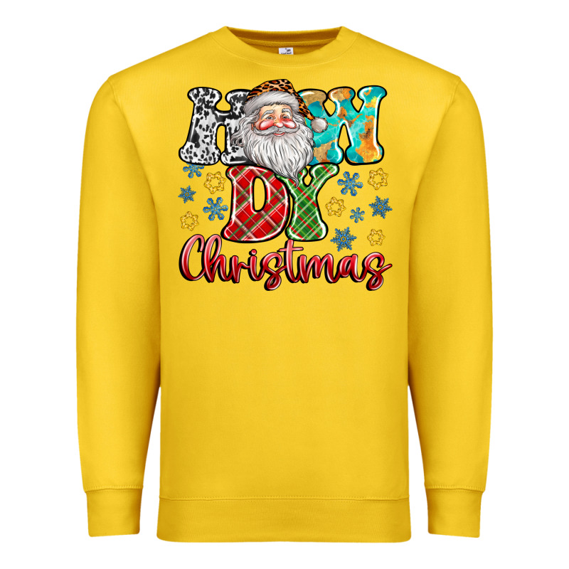How Dy Christmas Premium Sweatshirt by CowhideDigitalArt | Teevron