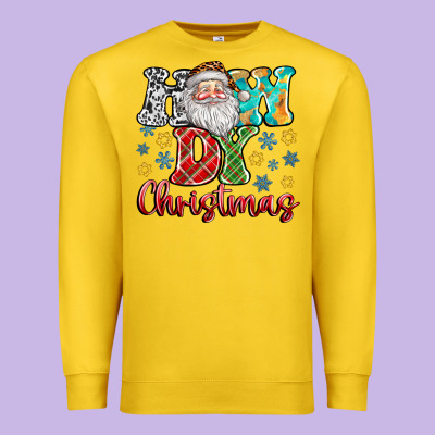 How Dy Christmas Premium Sweatshirt Designed By Cowhidedigitalart