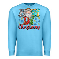 Ocean Blue How Dy Christmas Premium Sweatshirt - CowhideDigitalArt