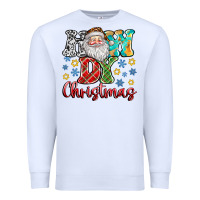 White How Dy Christmas Premium Sweatshirt - CowhideDigitalArt