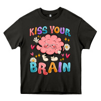 Asphalt kiss your brain Heavy Core Tee - MaliasSmallBusiness