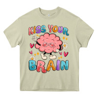 Mossy kiss your brain Heavy Core Tee - MaliasSmallBusiness