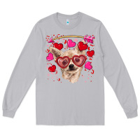 Moon Dust valentine's day  chihuahua Long Sleeve Tee - RanaPortraitStore
