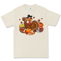 Bone football turkey thanksgiving Premium Tee - MaliasSmallBusiness