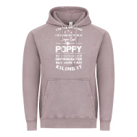 Vintage Zinc Super Cool Poppy Of A Freaking Awesome Granddaugh Vintage Hoodie - Bettercallsaul