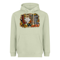 Matcha Love Fall Heavyweight Hoodie - CowhideDigitalArt