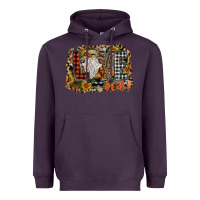 Plum Love Fall Heavyweight Hoodie - CowhideDigitalArt