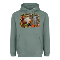 Sage Love Fall Heavyweight Hoodie - CowhideDigitalArt