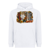 White Love Fall Heavyweight Hoodie - CowhideDigitalArt