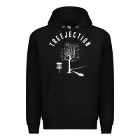Black Disc Golf Funny Sports Tree Disc Golf Player Premium Hoodie - tuanDangUi
