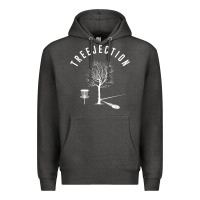 Charcoal Heather Disc Golf Funny Sports Tree Disc Golf Player Premium Hoodie - tuanDangUi