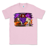 Bubblegum Pink Charolais Bull Halloween Classic Tee - RanaPortraitStore