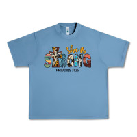 Pebble Blue she i̇s strong proverbs 31 25 Urban Heavy Tee - JahusDesignShop