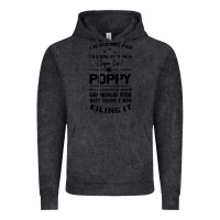 Vintage Black Super Cool Poppy Of A Freaking Awesome Granddaugh Vintage Hoodie - Bettercallsaul